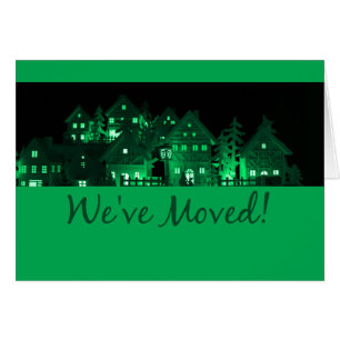 Hemos mudado casas de Navidades iluminadas