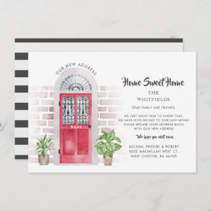 Hemos mudado la Invitación de movimiento elegante