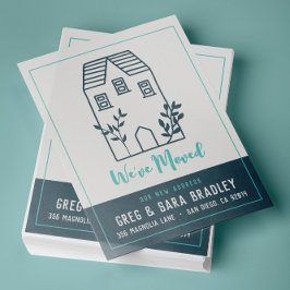 Hemos mudado la nueva tarjeta de dirección Doodle