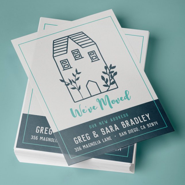 Hemos mudado la nueva tarjeta de dirección Doodle  (Subido por el creador)