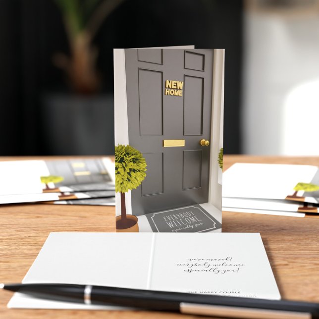 Hemos mudado las nuevas tarjetas de Invitación de  (A cost effective way to let everyone know you've moved. Pack of 25 folded business card size)