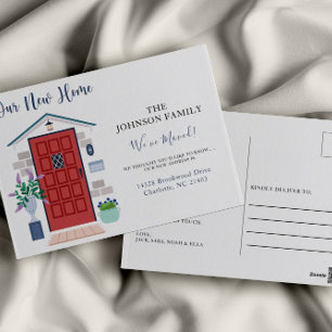 Hemos Mudado nueva Invitación de desplazamiento de