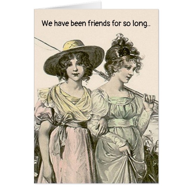 Hemos sido amigos durante tanto tiempo por la infl (Frente)