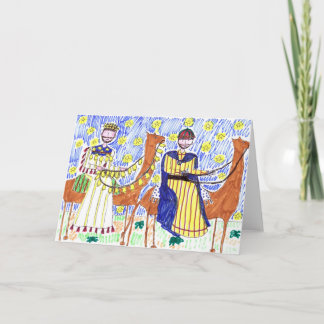 Hemos venido adorarlo tarjeta de Navidad