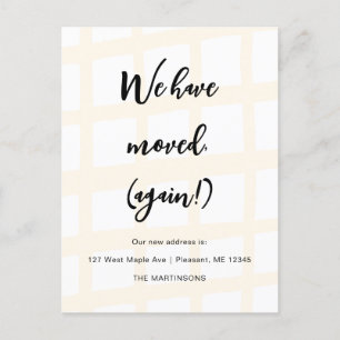 Hemos vuelto a mudarnos de Invitación divertida