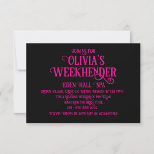 Hen Hacer Invitaciones   Personalizado Fiesta Invi