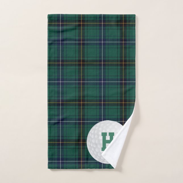 Henderson Clan Tartan Plaid Golf Towell (Toalla de mano)