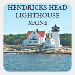 Hendricks Head Lighthouse, Pegatinas de Maine