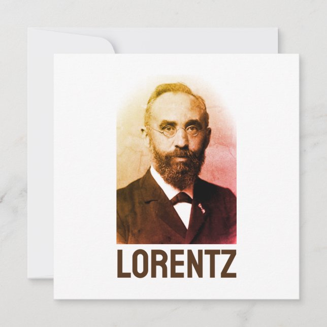 Hendrik Lorentz (Anverso)