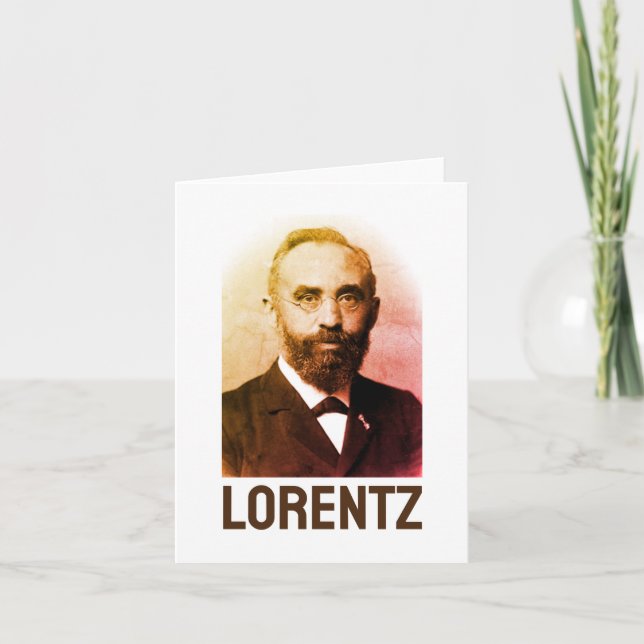 Hendrik Lorentz (Anverso)