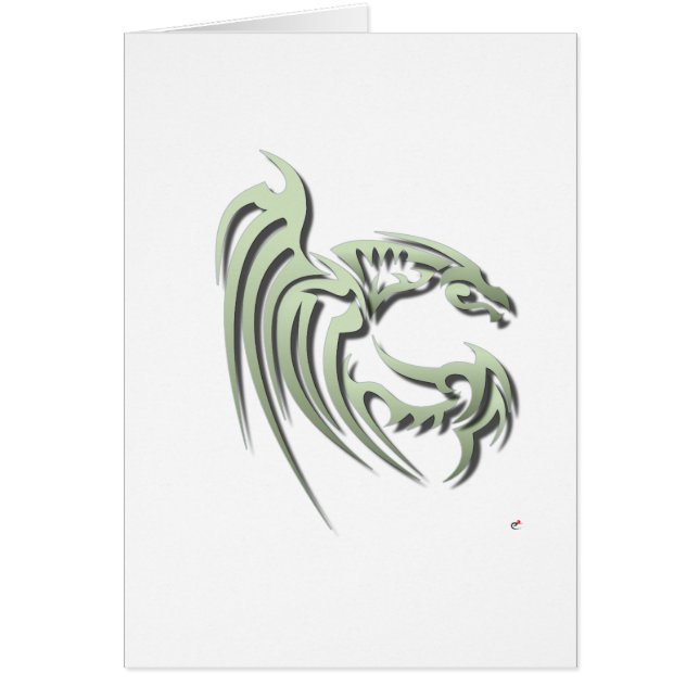 Henham el dragón verde metálico (Frente)