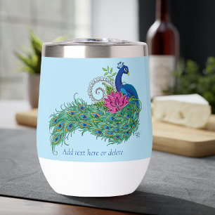 Henna de flor de Lotus azul Peacock