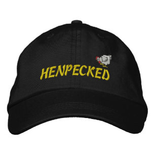 Henpecked Embroidered Gorra
