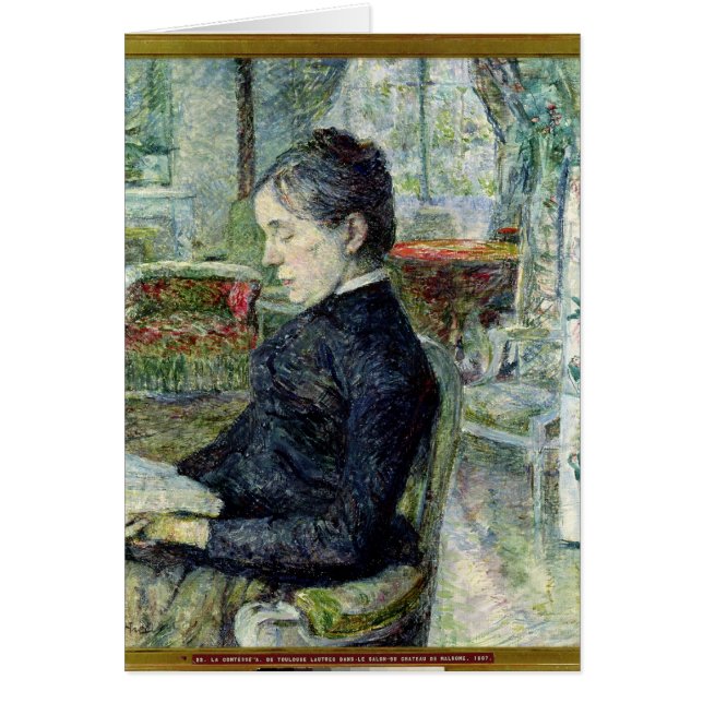 Henri de Toulouse-Lautrec | Adele Tapie de Celeyra (Frente)