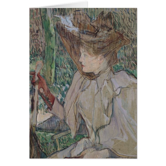 Henri de Toulouse-Lautrec | Mujer con guantes, 189 (Frente)