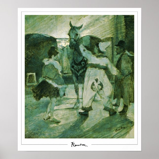 Henri de Toulouse-Lautrec Zedign Poster de Arte #1 (Frente)