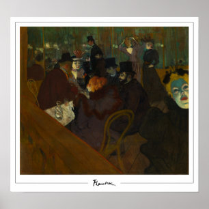 Henri de Toulouse-Lautrec Zedign Poster de Arte #2