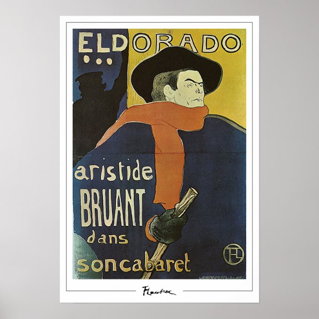 Henri de Toulouse-Lautrec Zedign Poster de Arte #4 (Frente)