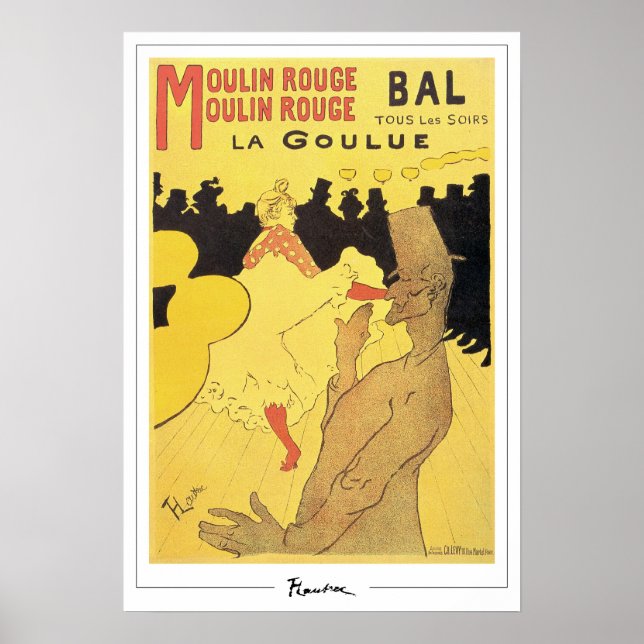 Henri de Toulouse-Lautrec Zedign Poster de Arte #4 (Frente)