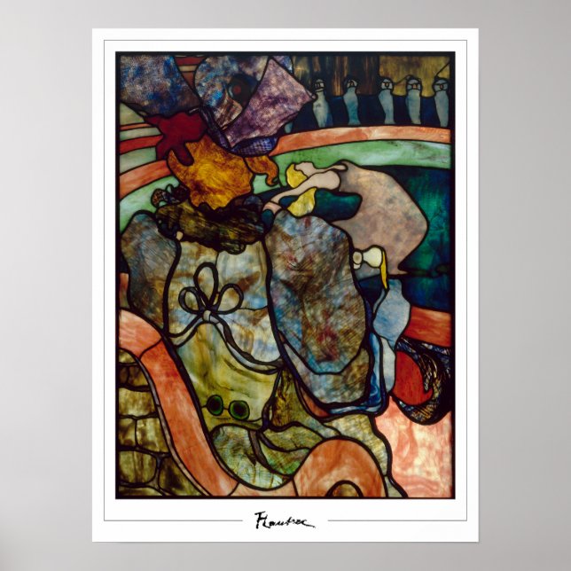 Henri de Toulouse-Lautrec Zedign Poster de Arte #8 (Frente)