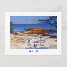 Henri-Edmond Cross #143 - Tarjeta postal de arte f