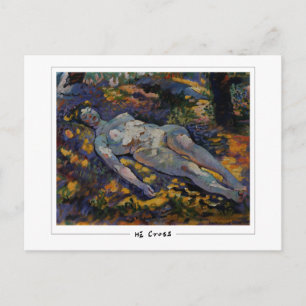 Henri-Edmond Cross #84 - Tarjeta postal de arte fi