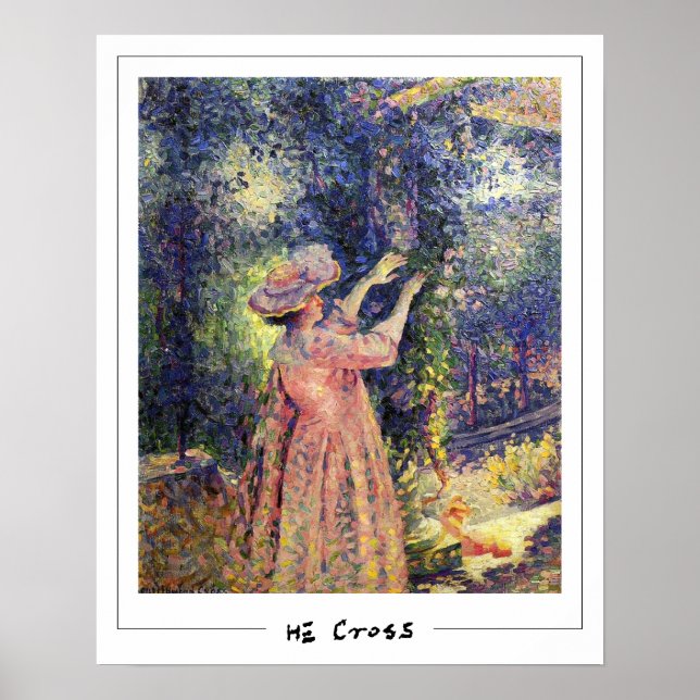 Henri-Edmond Cross Zedign Poster de arte #12 (Frente)