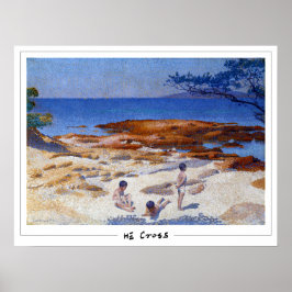 Henri-Edmond Cross Zedign Poster de arte #143