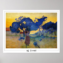 Henri-Edmond Cross Zedign Poster de arte #149