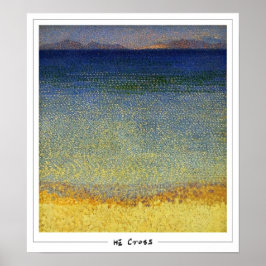Henri-Edmond Cross Zedign Poster de arte #3