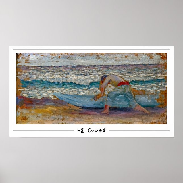 Henri-Edmond Cross Zedign Poster de arte #30 (Frente)