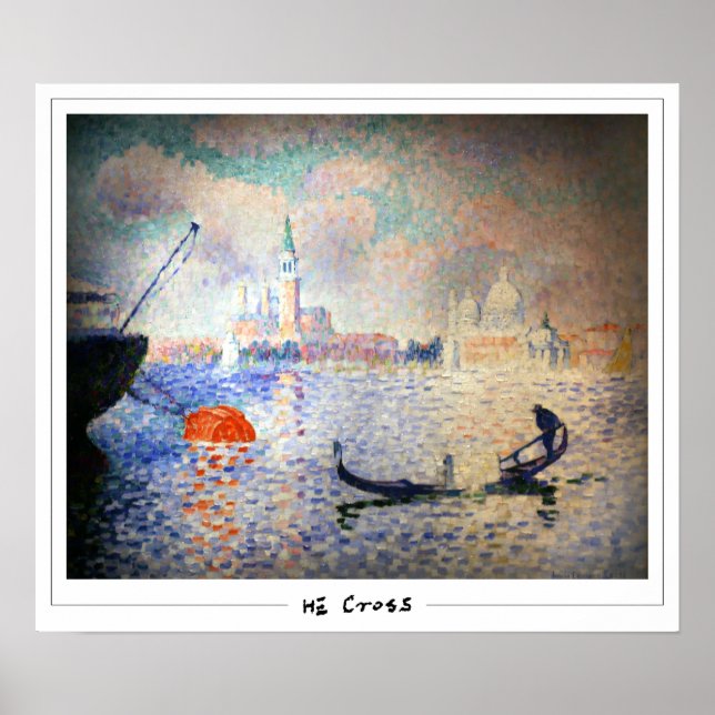 Henri-Edmond Cross Zedign Poster de arte #53 (Frente)