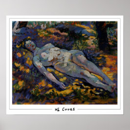 Henri-Edmond Cross Zedign Poster de arte #84