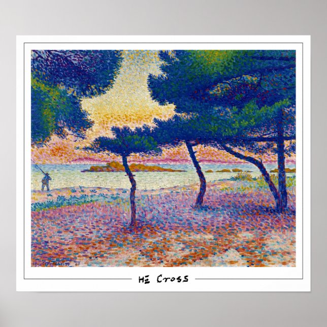 Henri-Edmond Cross Zedign Poster de arte #9 (Frente)