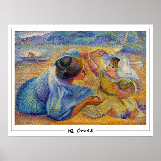 Henri-Edmond Cross Zedign Poster de arte #94 (Frente)