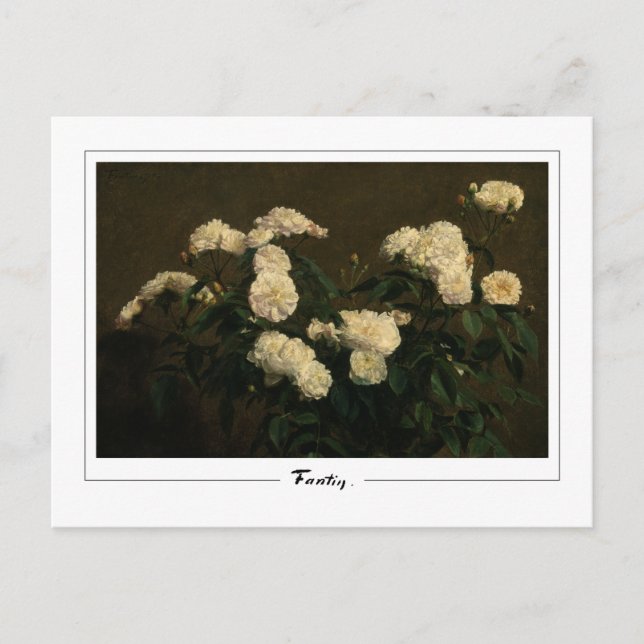 Henri Fantin-Latour #135 - Postales Bellas Artes (Anverso)