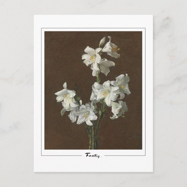 Henri Fantin-Latour #162 - Postales Bellas Artes (Anverso)