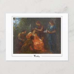 Henri Fantin-Latour #167 - postal Bella Artes