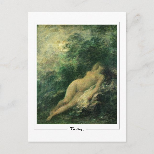 Henri Fantin-Latour #16 - Postales Bellas Artes (Anverso)