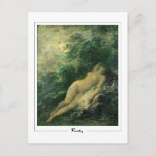 Henri Fantin-Latour #16 - Tarjeta postal de arte f