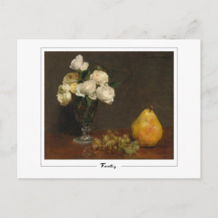Henri Fantin-Latour #349 - Tarjeta postal de arte 