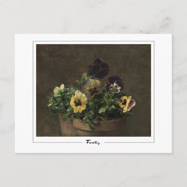 Henri Fantin-Latour #432 - Postales Bellas Artes (Anverso)