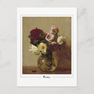 Henri Fantin-Latour #447 - Tarjeta postal de arte