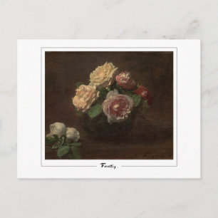 Henri Fantin-Latour #485 - Tarjeta postal de arte