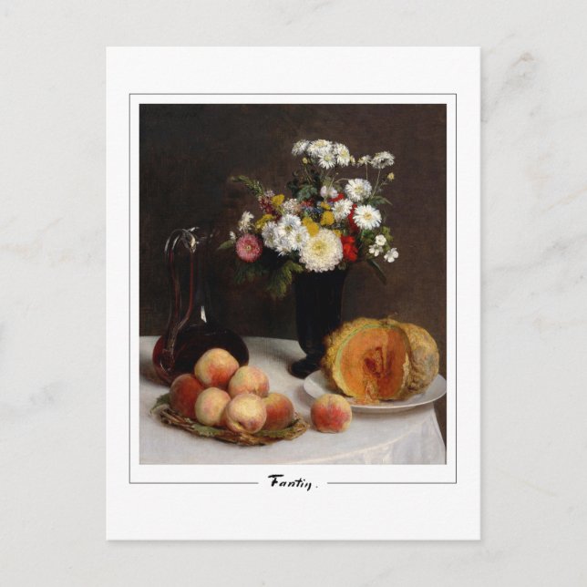 Henri Fantin-Latour #488 - Postales Bellas Artes (Anverso)