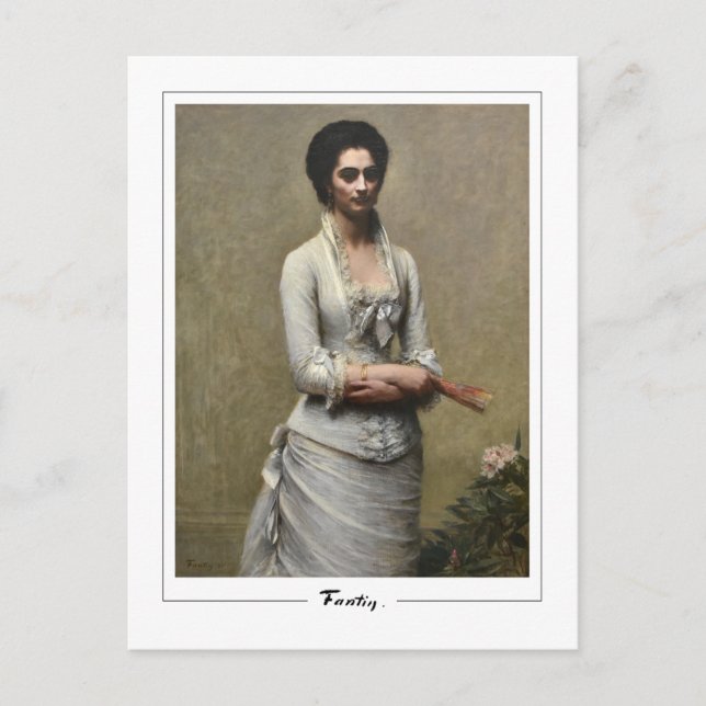 Henri Fantin-Latour #495 - Postales Bellas Artes (Anverso)