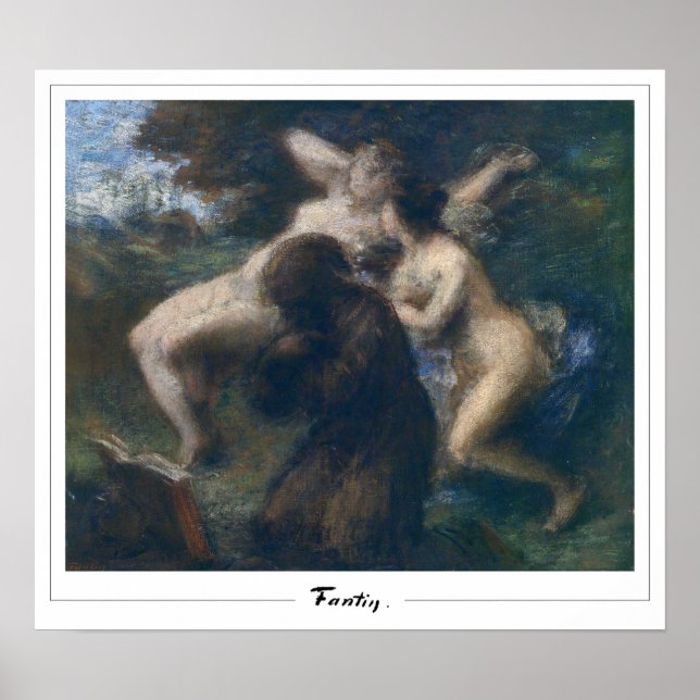 Henri Fantin-Latour Zedign Poster de arte #10 (Frente)