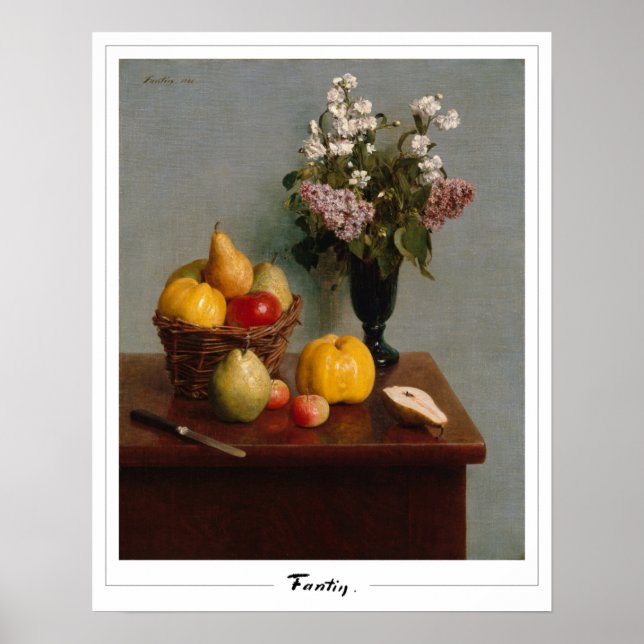 Henri Fantin-Latour Zedign Poster de arte #146 (Frente)