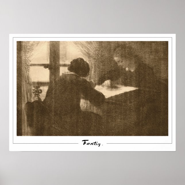 Henri Fantin-Latour Zedign Poster de arte #193 (Frente)