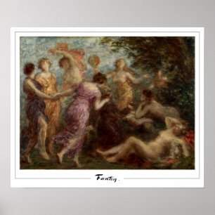 Henri Fantin-Latour Zedign Poster de arte #20